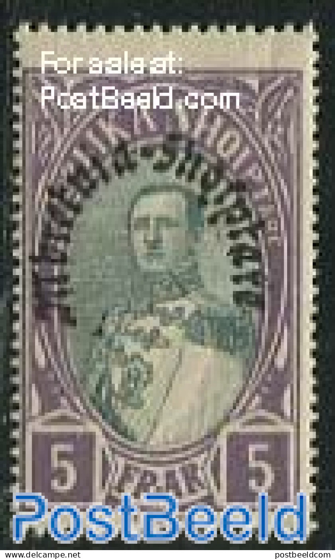 Albania 1928 5Fr, Stamp Out Of Set, Mint NH - Albanie