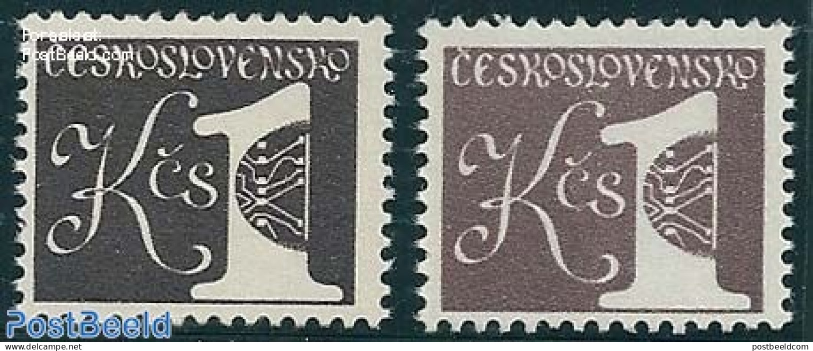 Czechoslovkia 1979 Definitive, Colour Variation Print 1v, Mint NH - Sonstige & Ohne Zuordnung