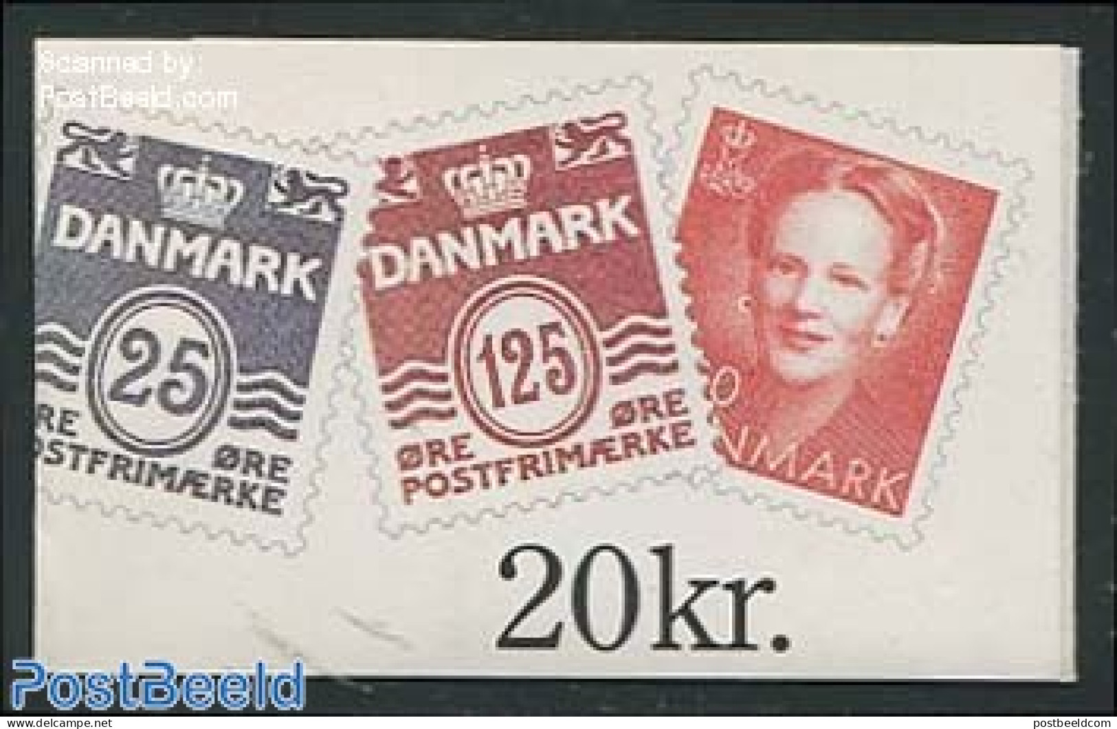 Denmark 1991 Definitives Booklet (H36), Mint NH, Stamp Booklets - Nuevos