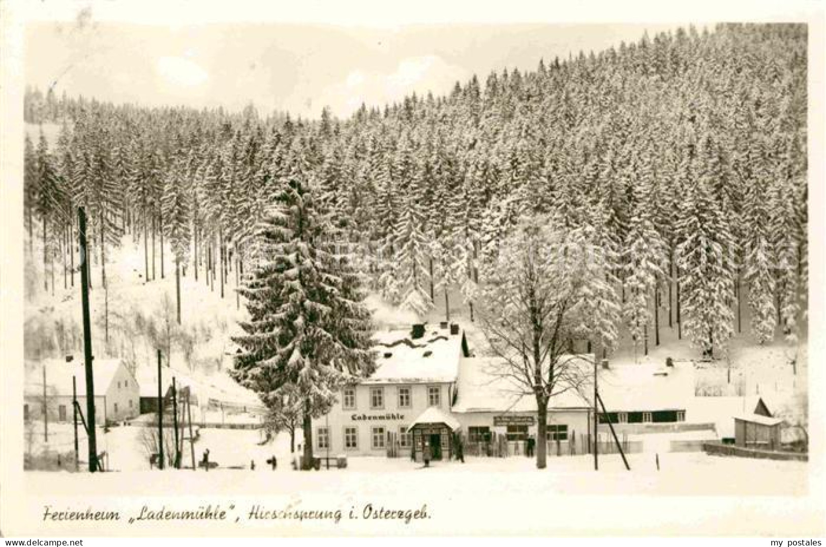 72640668 Hirschsprung Ferienheim Ladenmuehle Winter Altenberg - Altenberg