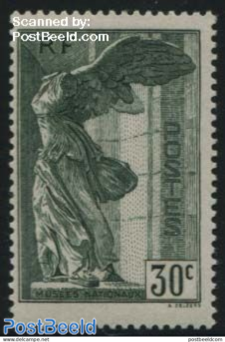 France 1937 30c, Stamp Out Of Set, Unused (hinged), Art - Sculpture - Neufs