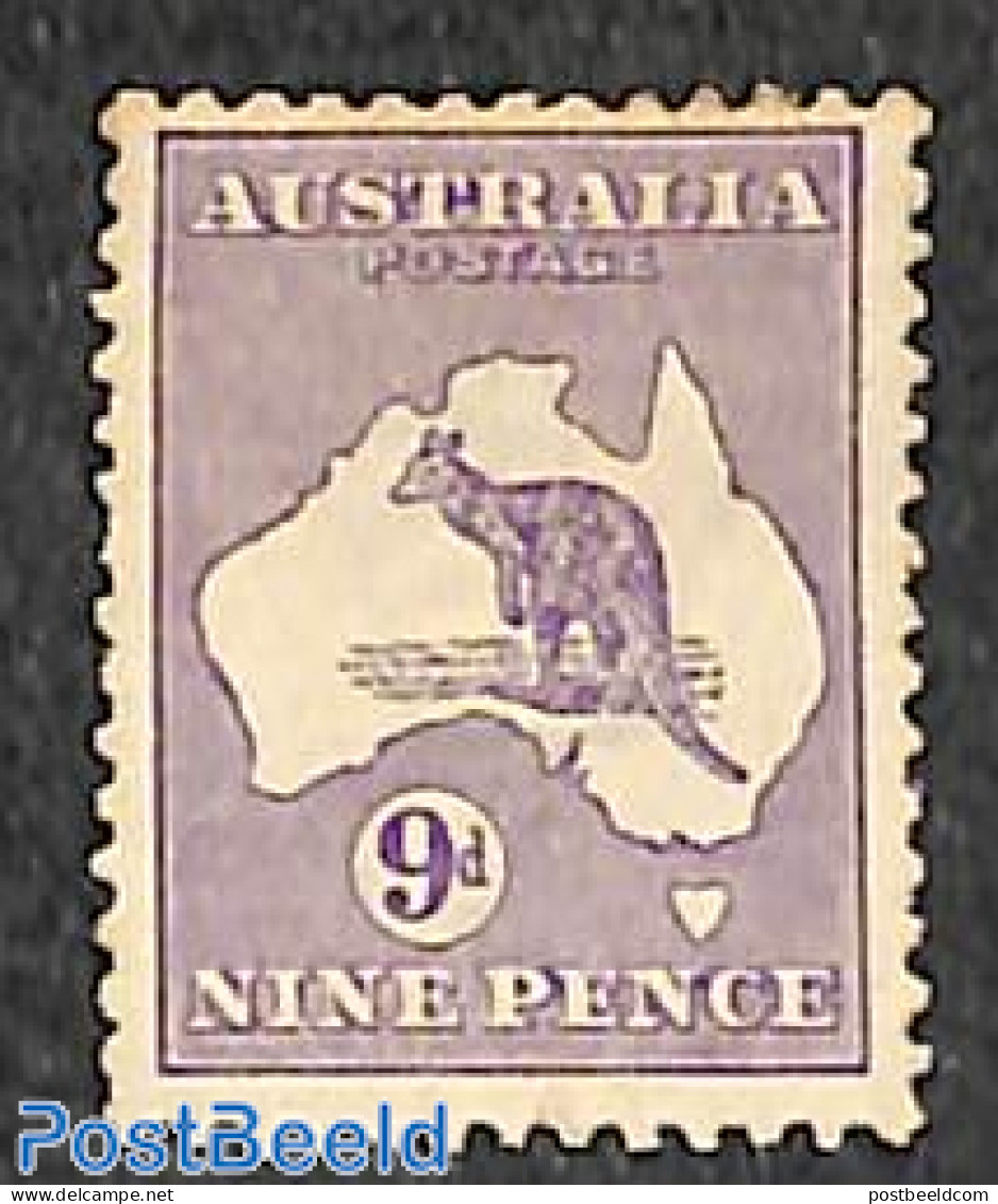 Australia 1915 9p, WM3, Stamp Out Of Set, Unused (hinged) - Ungebraucht