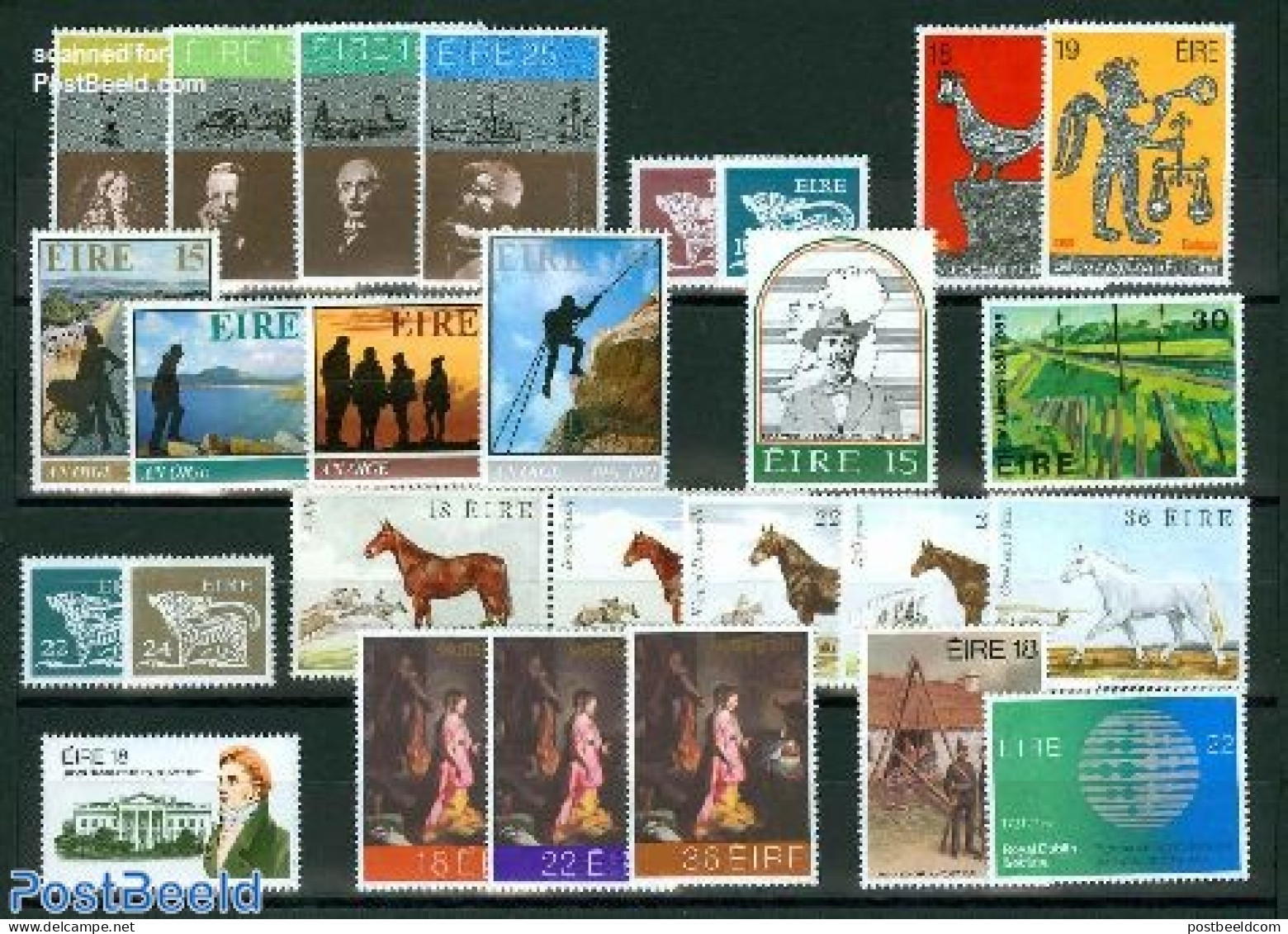 Ireland 1981 Yearset 1981, Complete, 27v, Mint NH, Various - Yearsets (by Country) - Unused Stamps