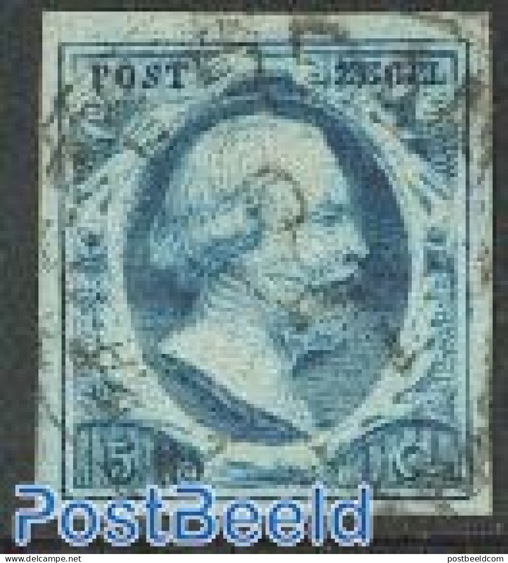 Netherlands 1852 5c, Plate III, Cancellation Amsterdam C, Used - Oblitérés