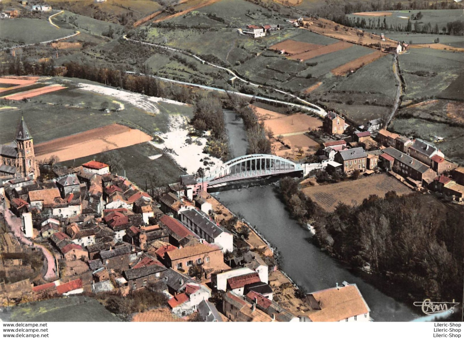 SAINT-IZAIRE Aveyron- Entre Broquiès Et Saint-Afrique - Vue Générale Aérienne - Éditions COMBIER - Sonstige & Ohne Zuordnung