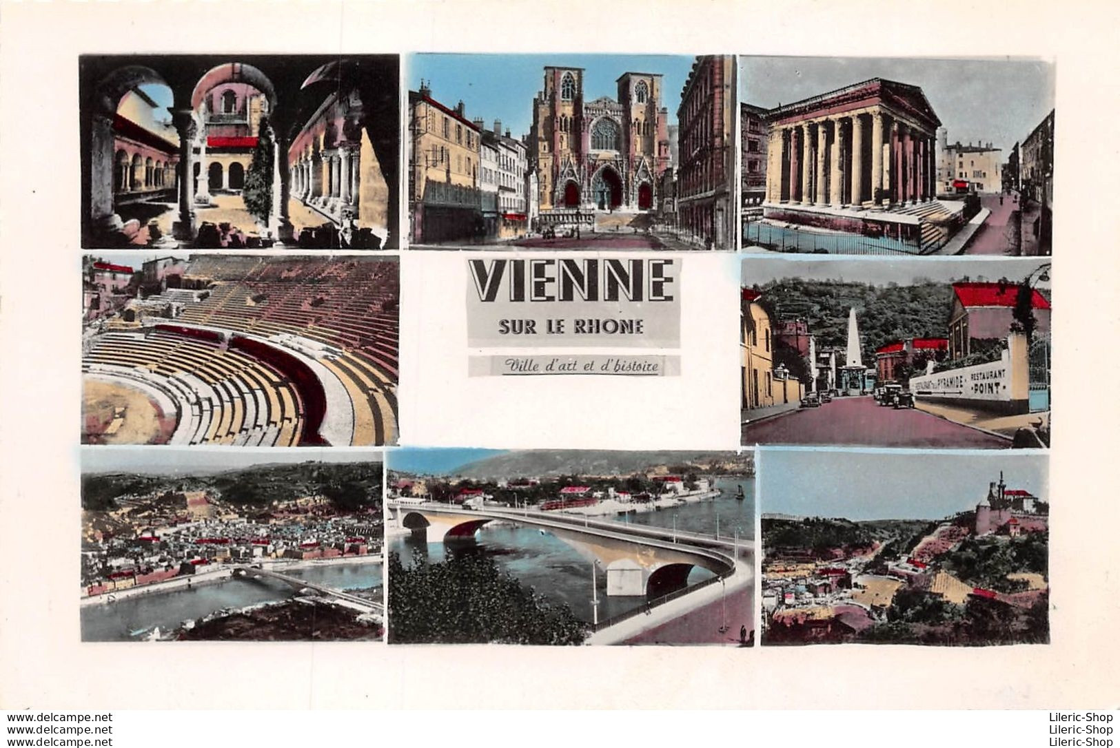 VIENNE►38►CPSM►±1960►MULTIVUES►CELLARD - Vienne