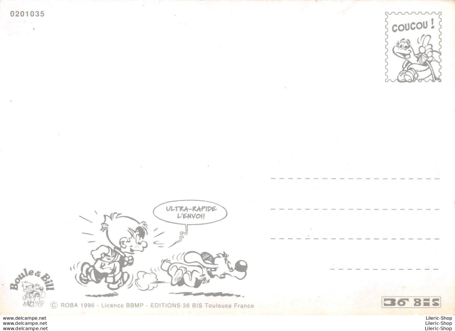 2 CPM►BANDES DESSINÉES►BOULE ET BILL►DESSINATEUR ROBA►1995 - Fumetti