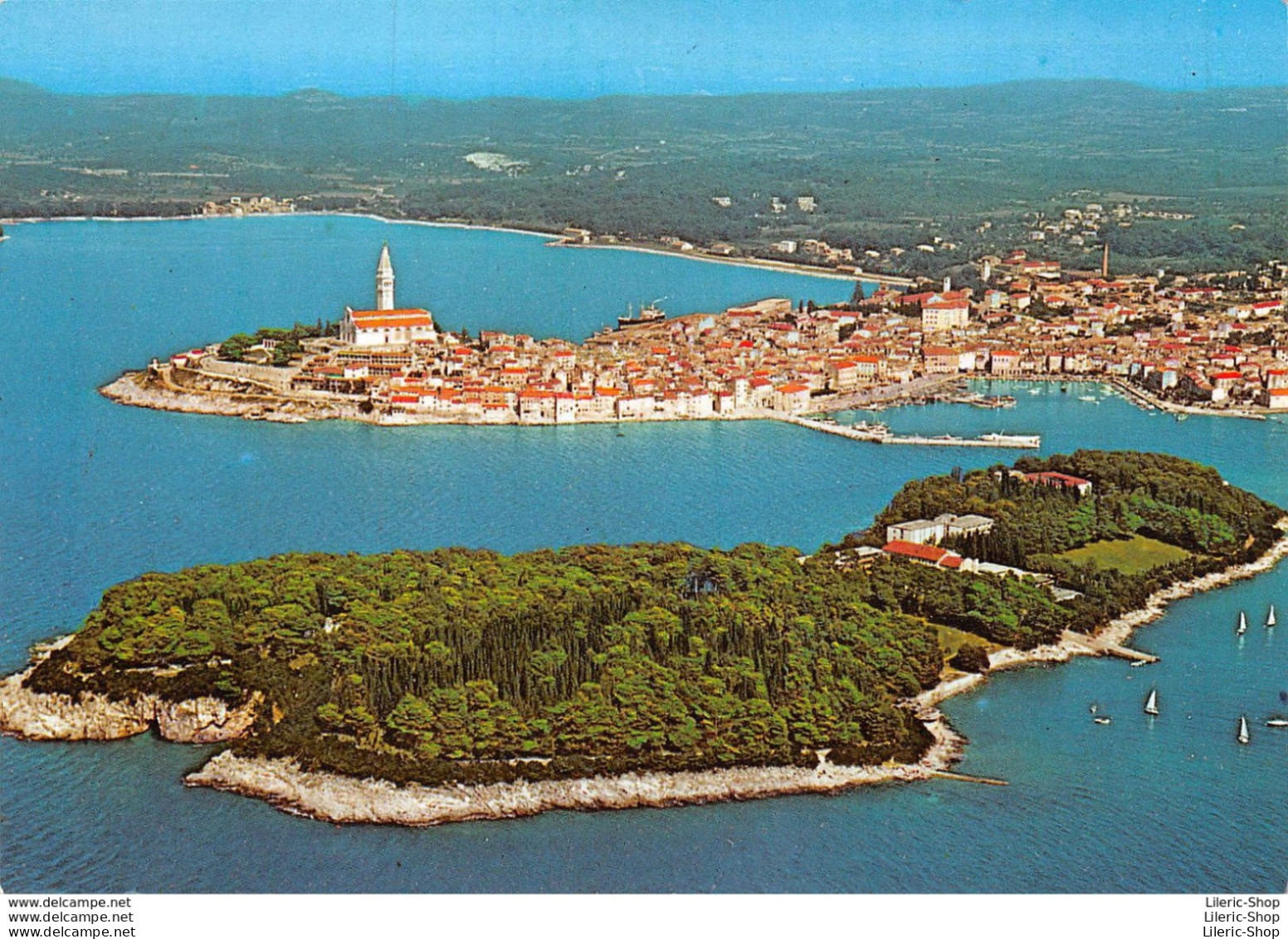 CROATIA HRVATSKA CROATIE►ROVINJ▬ROVIGNO►1980►TURISTKOMERC▬ZAGREB►VUE AÉRIENNE▬ZRAČNI POGLED - Croatie