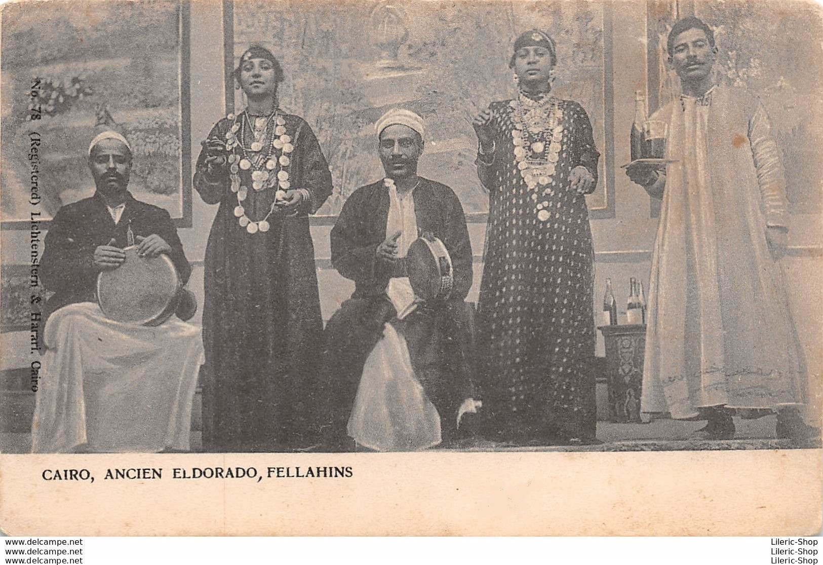 ÉGYPTE►LE CAIRE -DANCING GIRLS « ANCIEN ELDORADO » FELLAHINS - Cpa Précurseur ♦♦♦ - Cairo