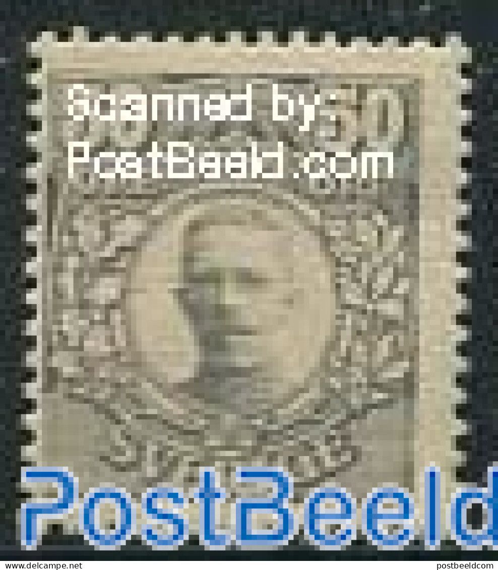 Sweden 1911 50o, Stamp Out Of Set, Unused (hinged) - Ongebruikt