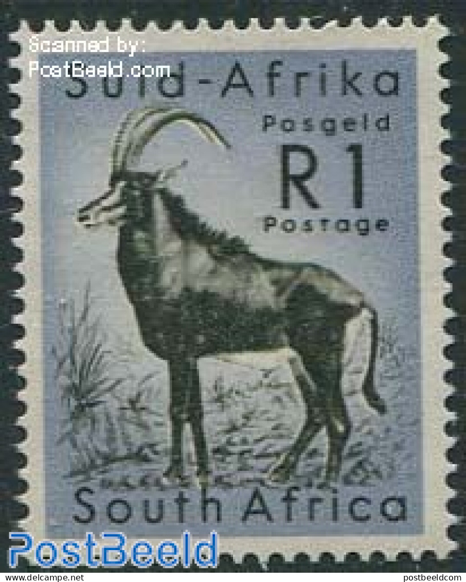 South Africa 1961 1R, Stamp Out Of Set, Mint NH, Nature - Animals (others & Mixed) - Neufs