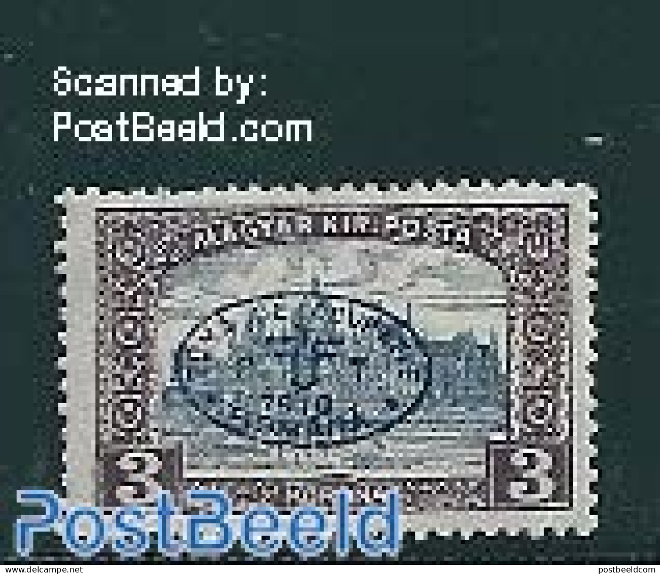 Hungary 1919 Debrecen, 3Kr, Stamp Out Of Set, Unused (hinged) - Ungebraucht