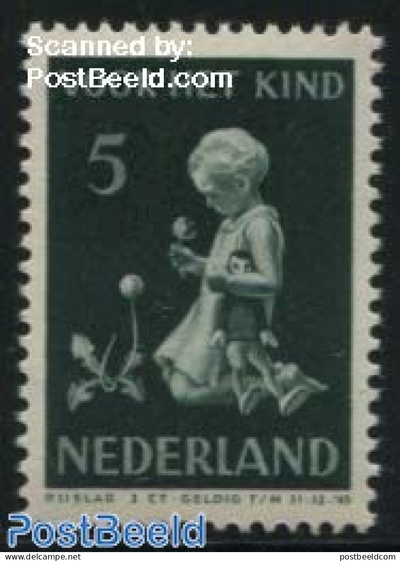 Netherlands 1940 5c, Stamp Out Of Set, Mint NH, Nature - Flowers & Plants - Nuovi