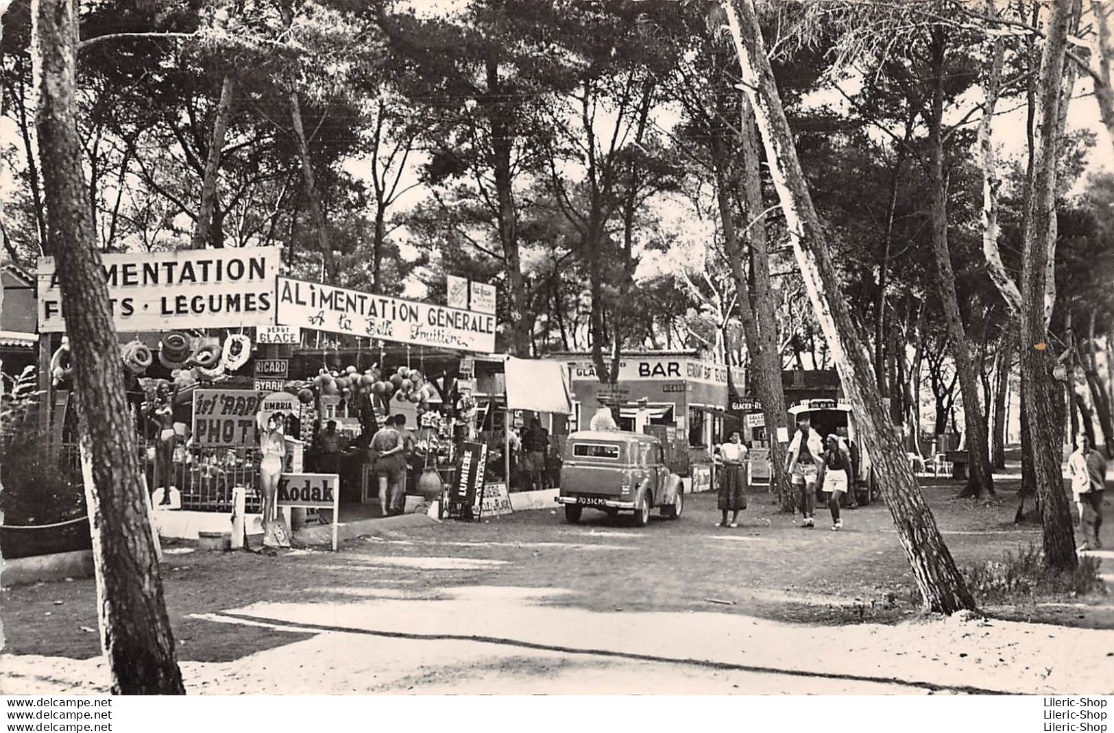 LA CAPTE (83) CPSM  1957 - ALIMENTATION GÉNÉRALE " À La Belle Fruitière " Automobile - Éd. Henri LAULAGNET - Sonstige & Ohne Zuordnung