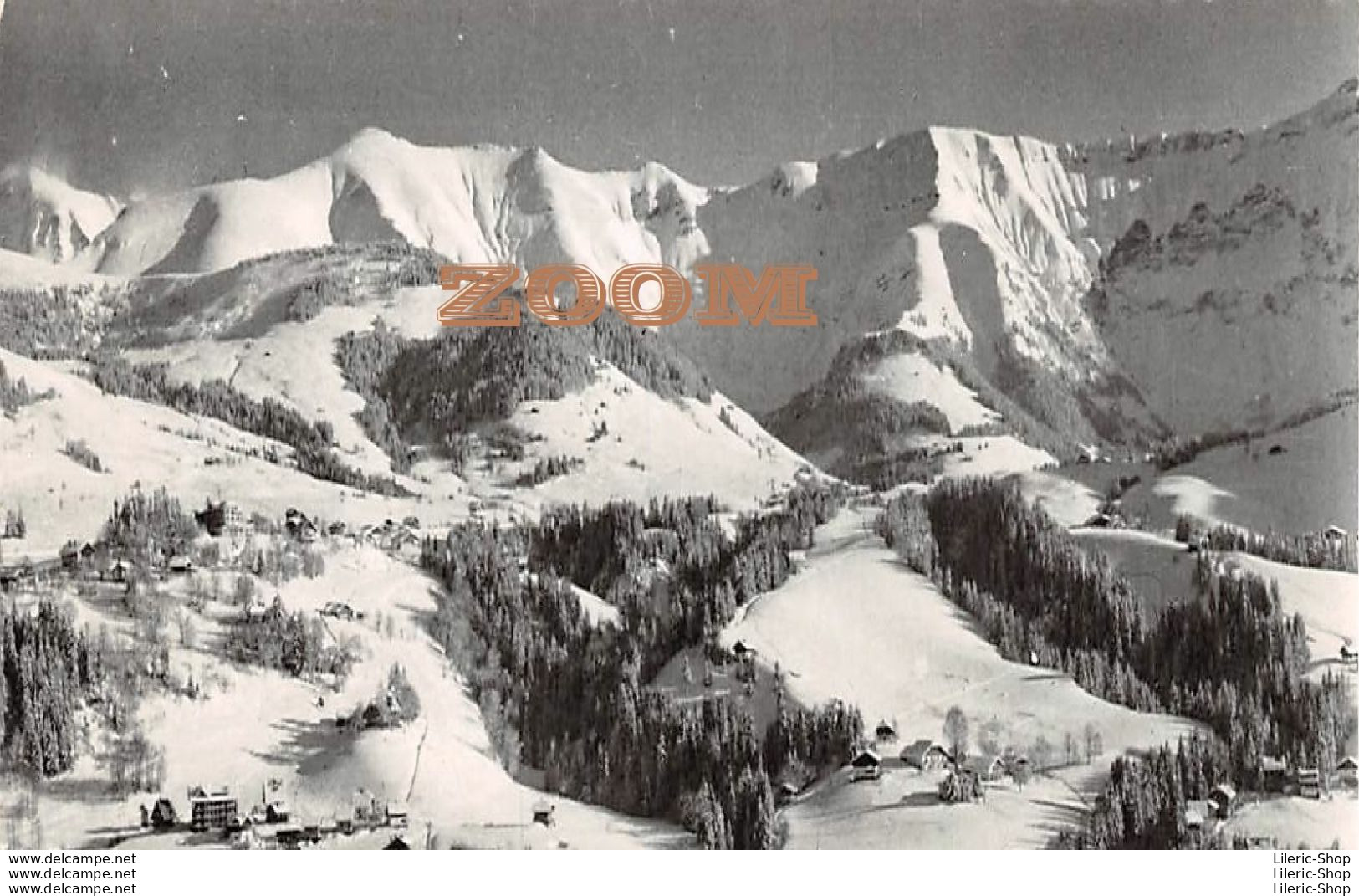 MEGÈVE (74) - Vue Générale Et Le Mont Joly - Blason - Photos LE MOULT N°18 - Megève