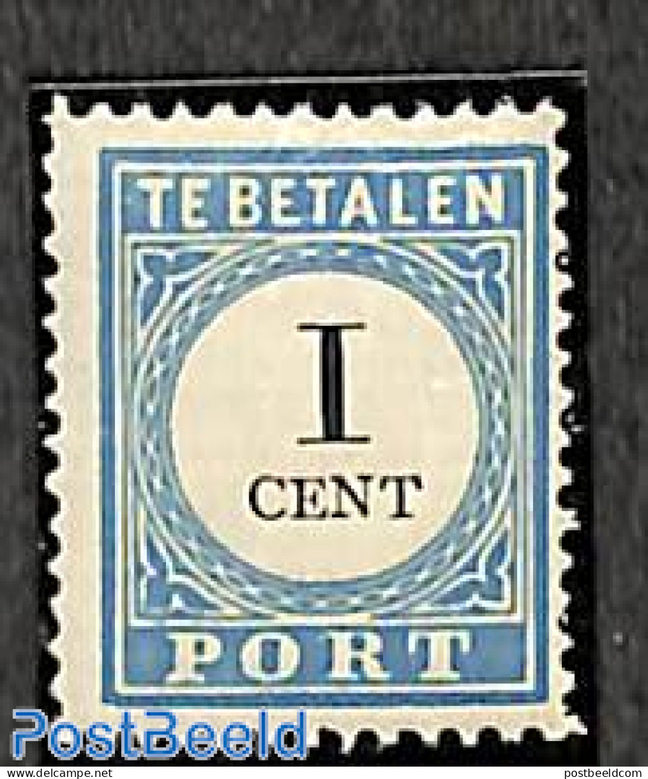 Netherlands 1888 Postage Due, Perf. 12.5, Type III, Unused (hinged) - Andere & Zonder Classificatie