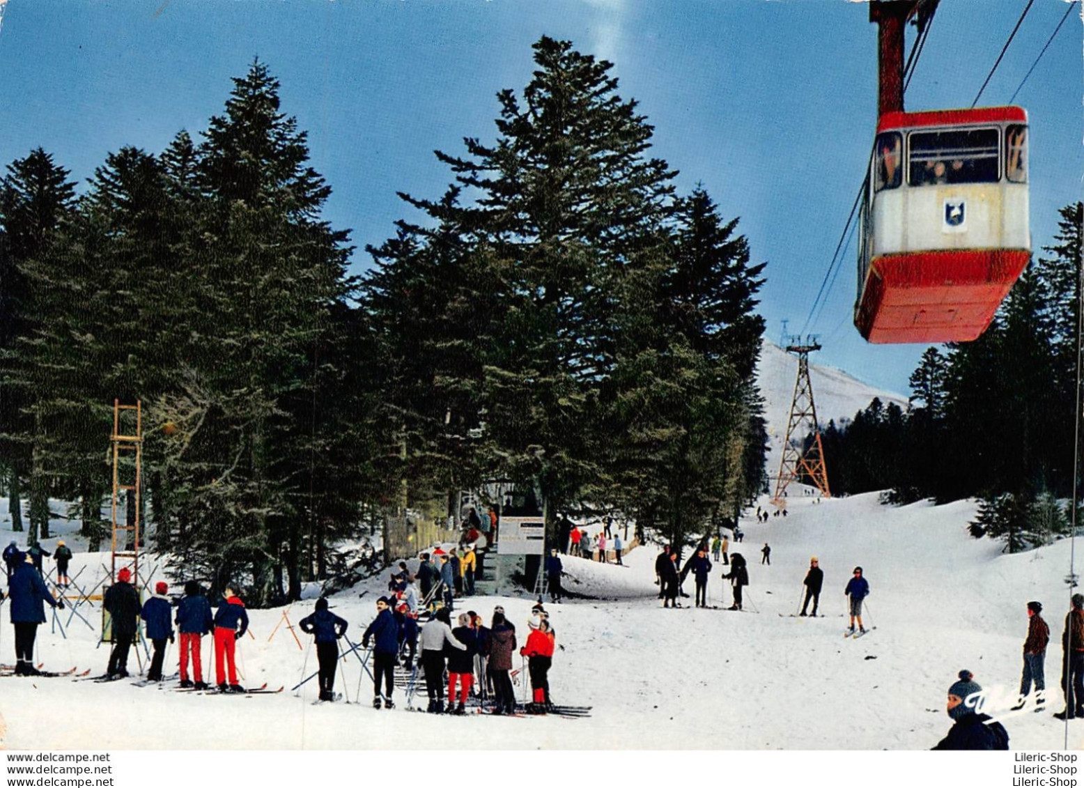 Les Champs De Neige De La Haute Auvergne - SUPER-LIORAN (63) - Ski Skieurs Téléphérique - Éd. THÉOJAC - Sonstige & Ohne Zuordnung