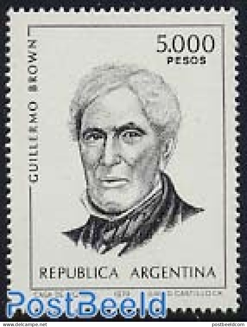 Argentina 1980 Definitive 1v, G. Brown, Mint NH - Nuevos