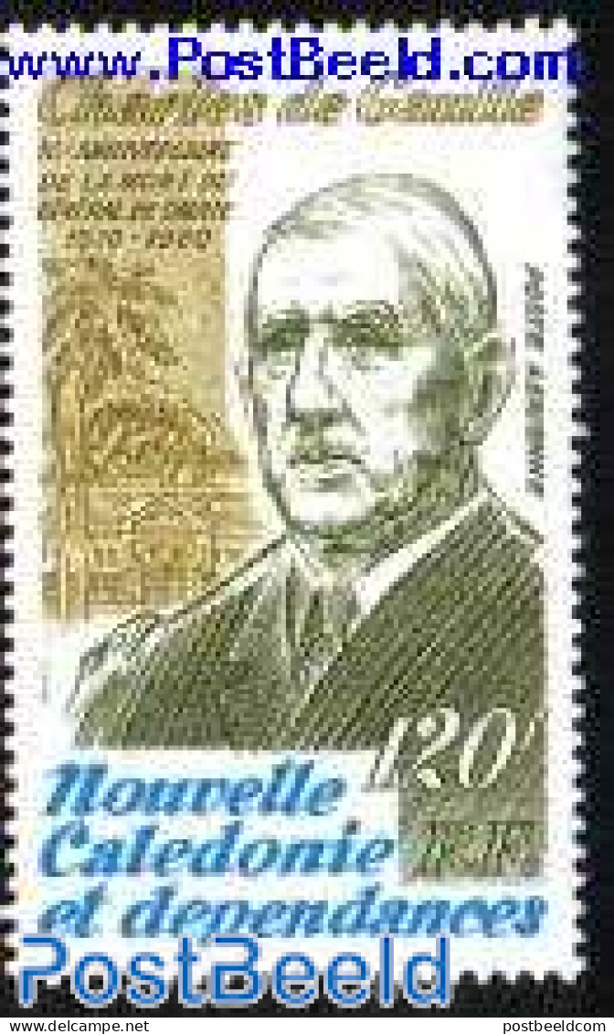 New Caledonia 1980 Charles De Gaulle 1v, Mint NH, History - Politicians - Ongebruikt