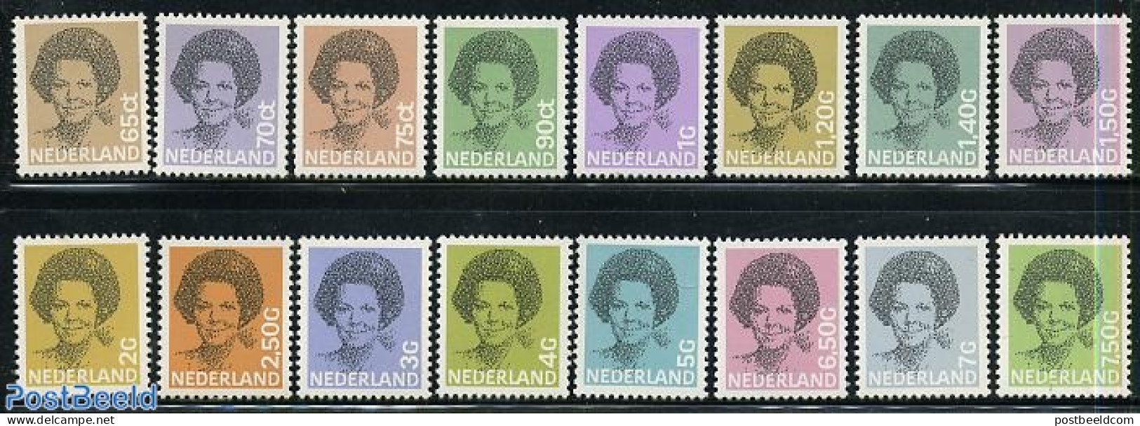 Netherlands 1981 Definitives, Beatrix 16v, Mint NH - Nuevos