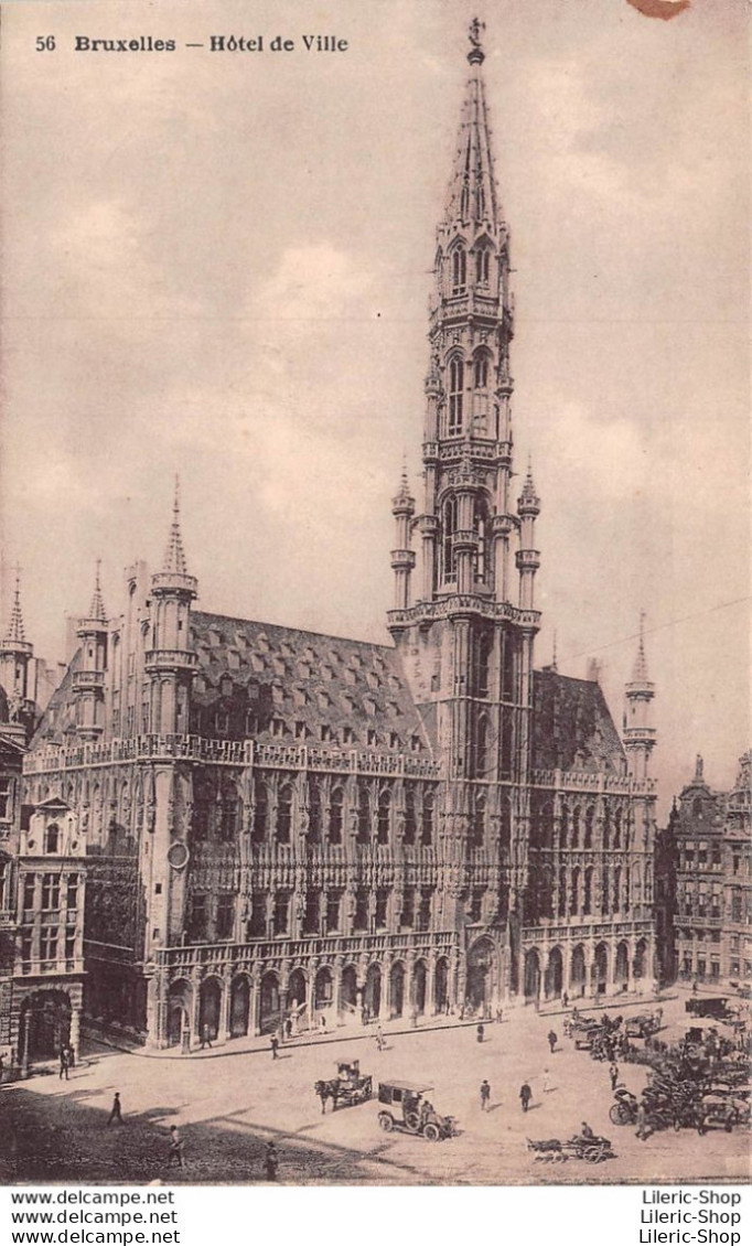 Petit lot de 14 cartes postales de Bruxelles