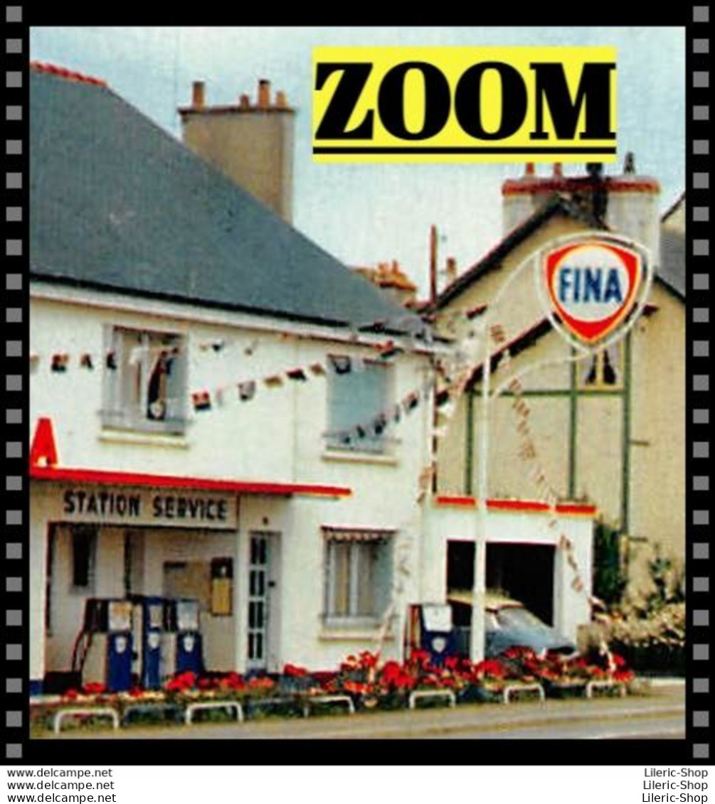 LARMOR-PLAGE (56) CPM 1974 - STATION ESSENCE FINA à L'entrée Du Village  - AUTOMOBILE DS ▬ ÉD.JEAN - Larmor-Plage