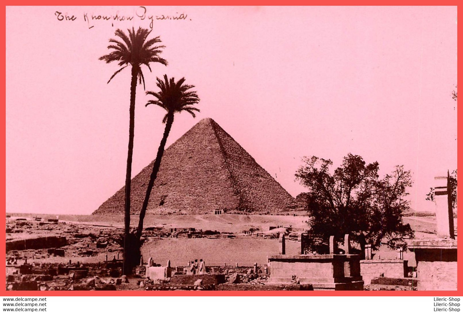 EGYPT - The Knowhow Pyramid - The Cemetery In The Foreground  - Piramidi