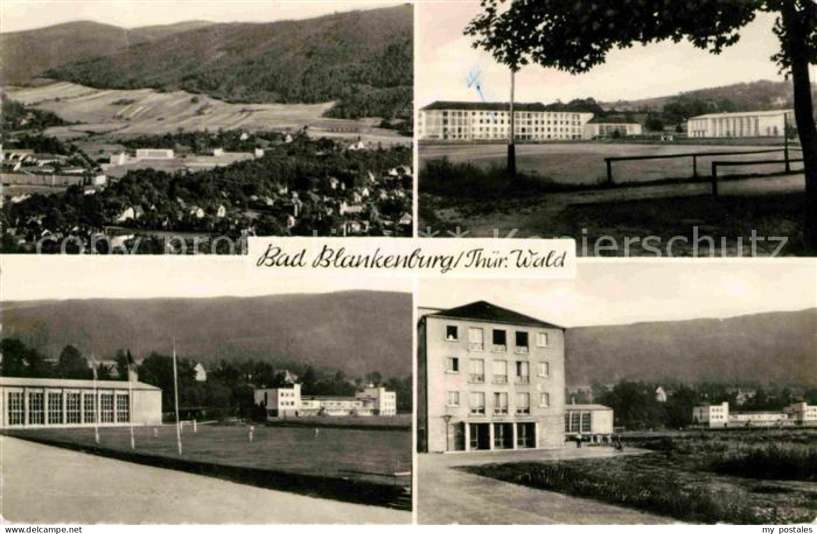 72639210 Bad Blankenburg Panorama Sportschule Des DTSB Bad Blankenburg - Bad Blankenburg