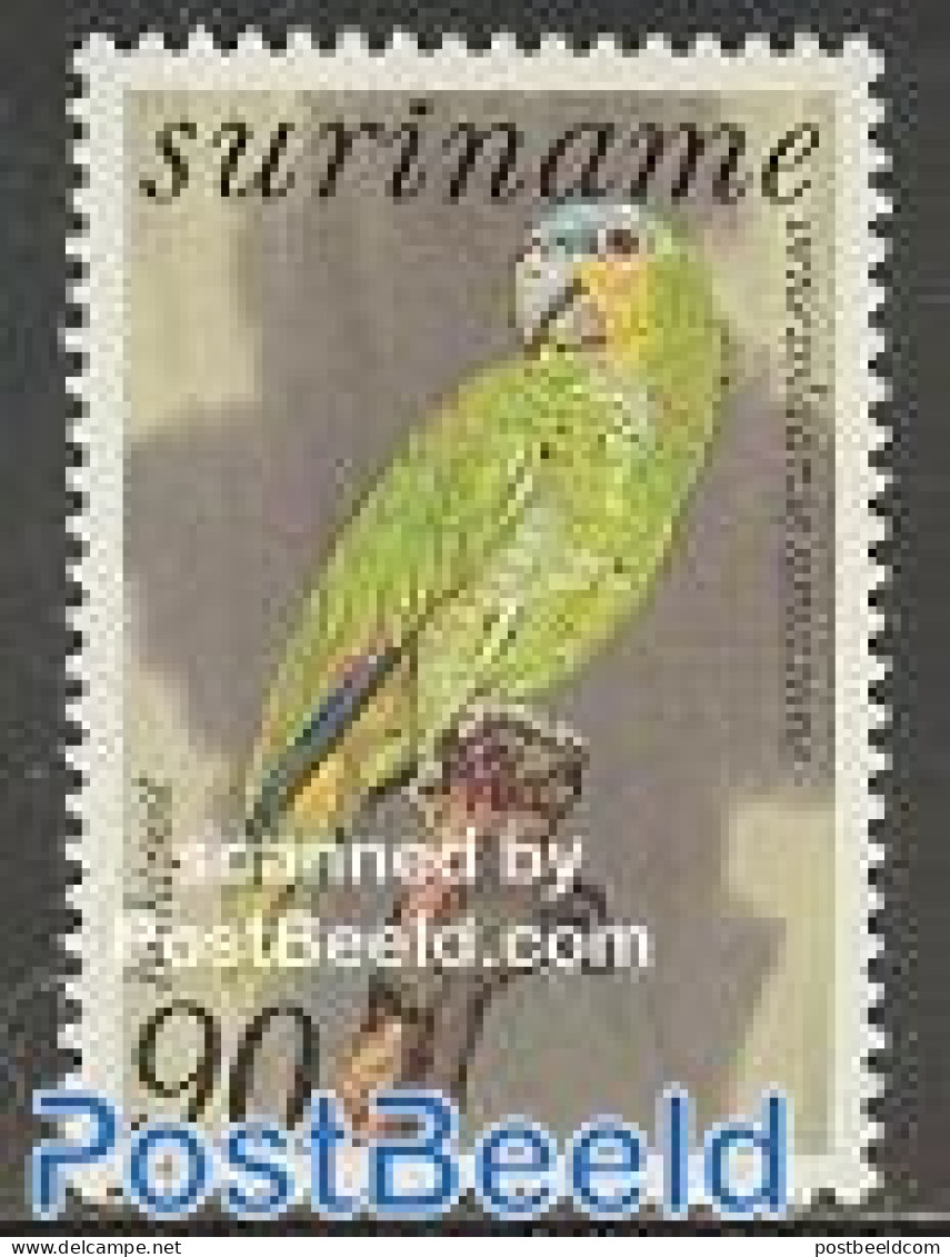 Suriname, Republic 1985 Parrot 1v, Mint NH, Nature - Birds - Parrots - Surinam