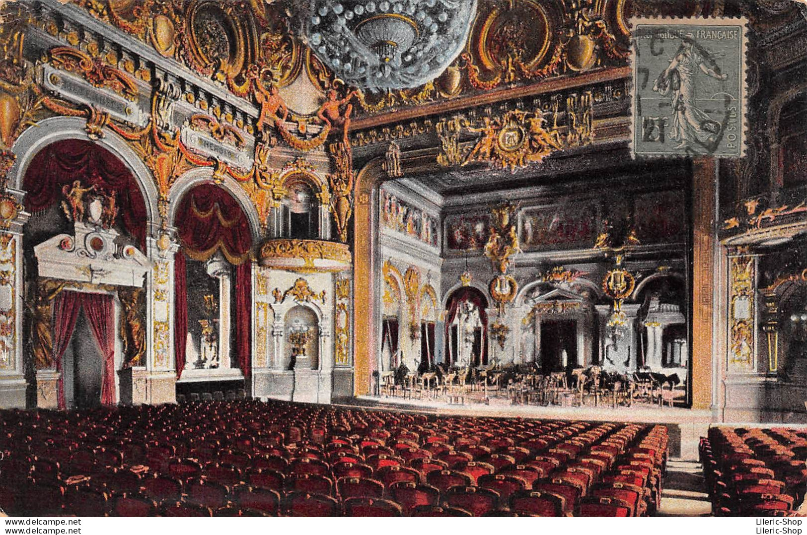 MONTE-CARLO. - Casino De MONTE CARLO. La Salle Des Concerts. ND. Phot. - Opera House & Theather