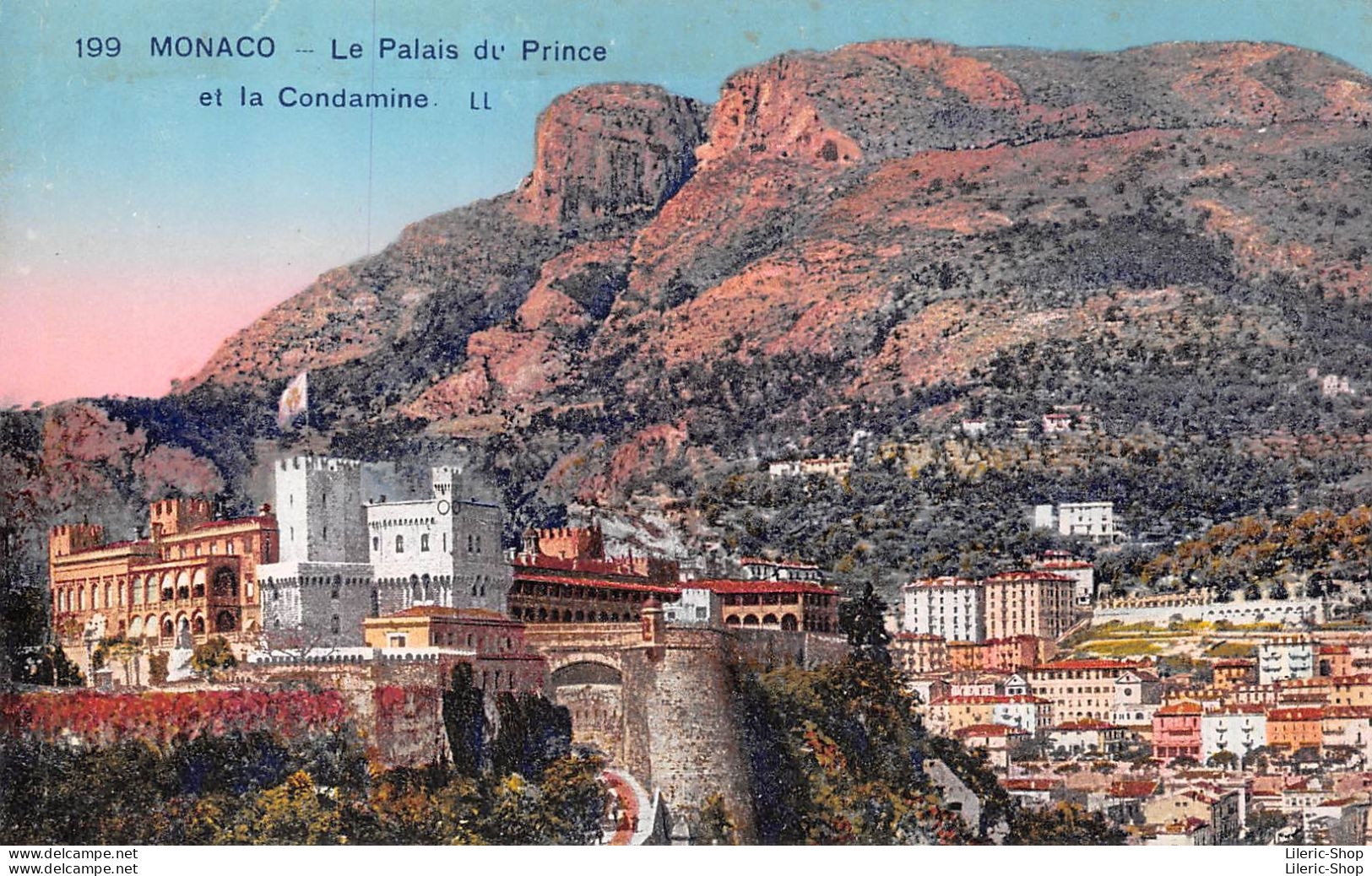 MONACO Le Palais Du Prince Et La Condamine. LL - Prinselijk Paleis