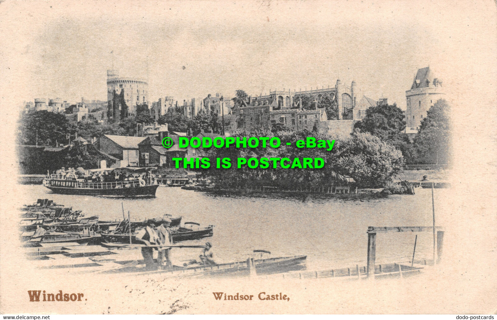 R502688 Windsor. Windsor Castle. The London Stereoscopic Companys Series. 1908 - Andere & Zonder Classificatie