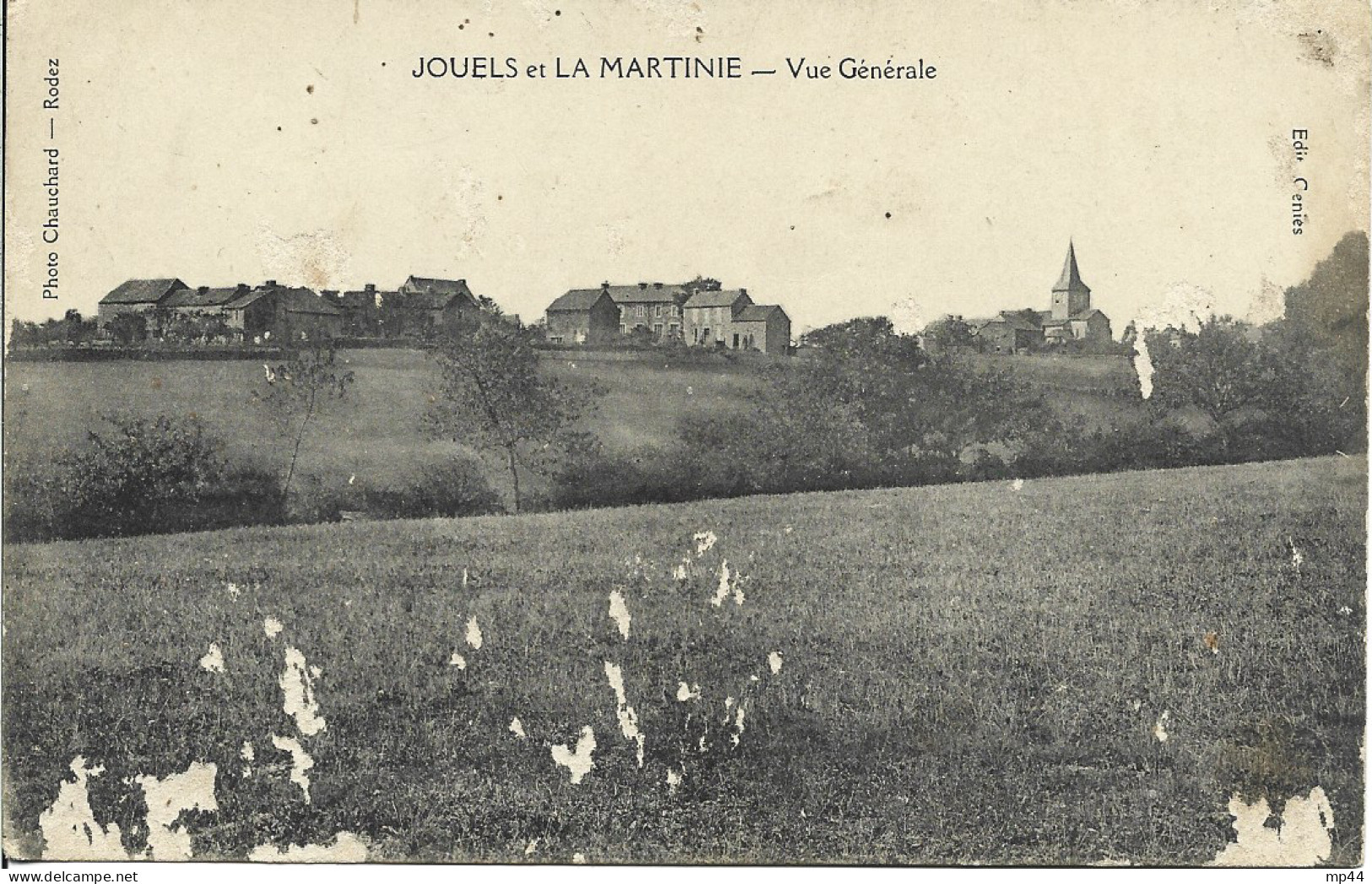 11A --- 12 (SAUVETERRE-DE-ROUERGUE Jouels Et LA MARTINIE Vue Générale - Sonstige & Ohne Zuordnung