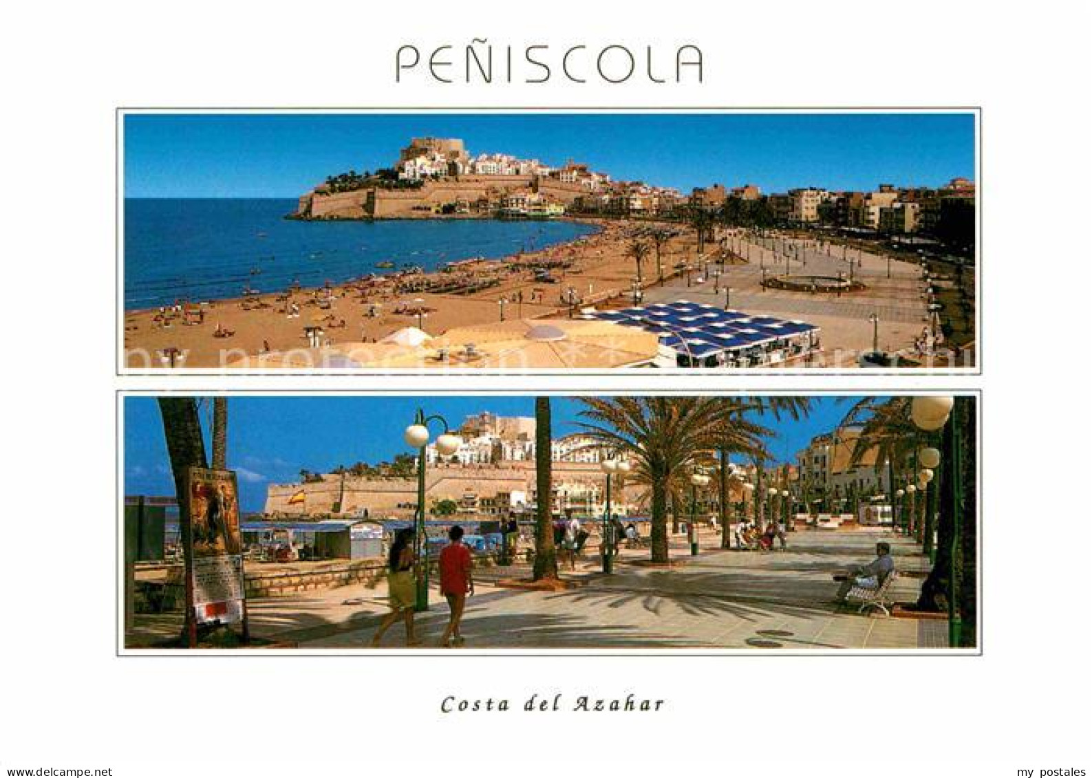 72638193 Peniscola Costa Del Azahar Vista General Peniscola - Autres & Non Classés