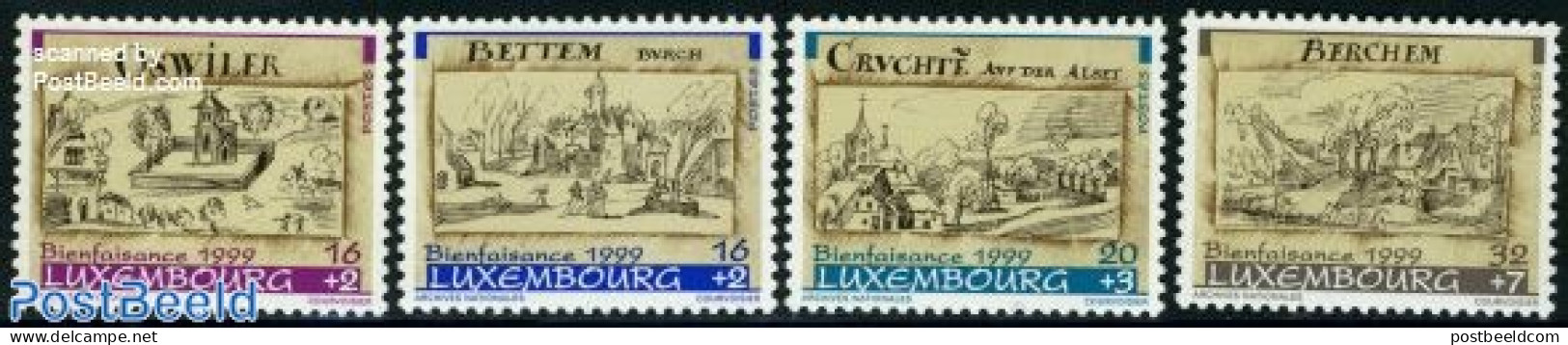 Luxemburg 1999 Welfare 4v, Mint NH - Ungebraucht