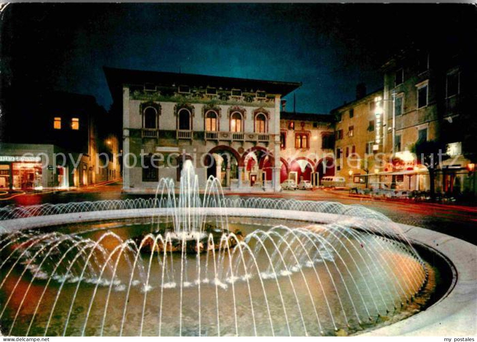 72638159 Rovereto Notturno In Piazza Rosmini Rovereto - Altri & Non Classificati