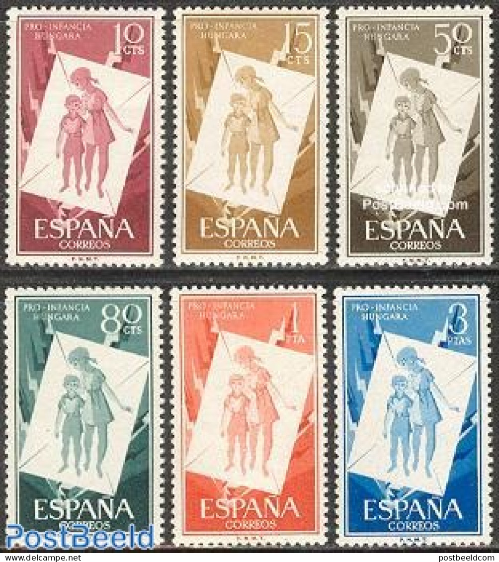 Spain 1956 Youth 6v, Mint NH - Neufs