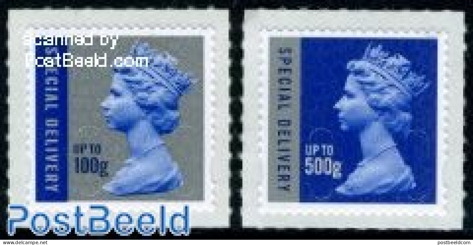 Great Britain 2010 Special Delivery 2v S-a, Mint NH - Ungebraucht