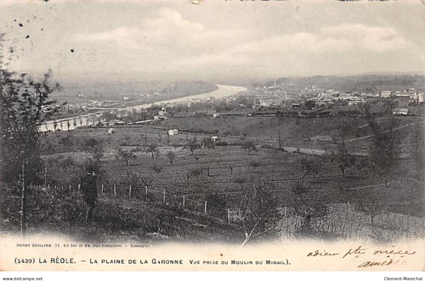 LA REOLE - La Plaine De La Garonne - Très Bon état - La Réole