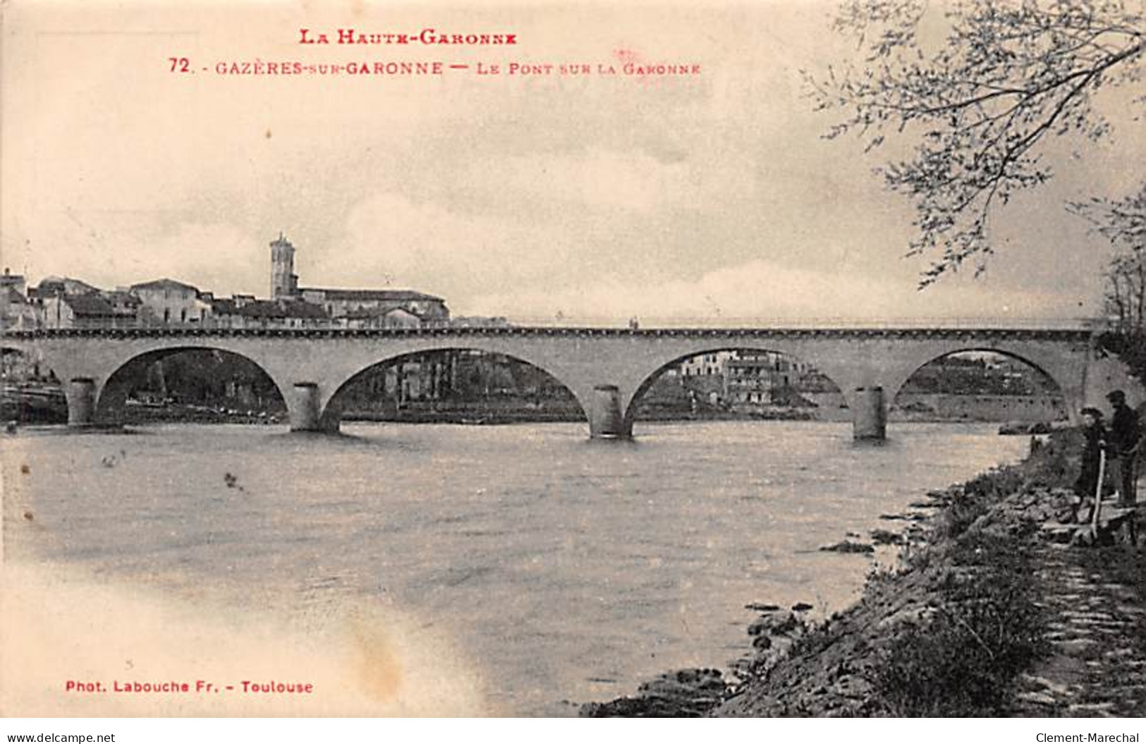 GAZERES SUR GARONNE - Le Pont Sur La Garonne - Très Bon état - Other & Unclassified