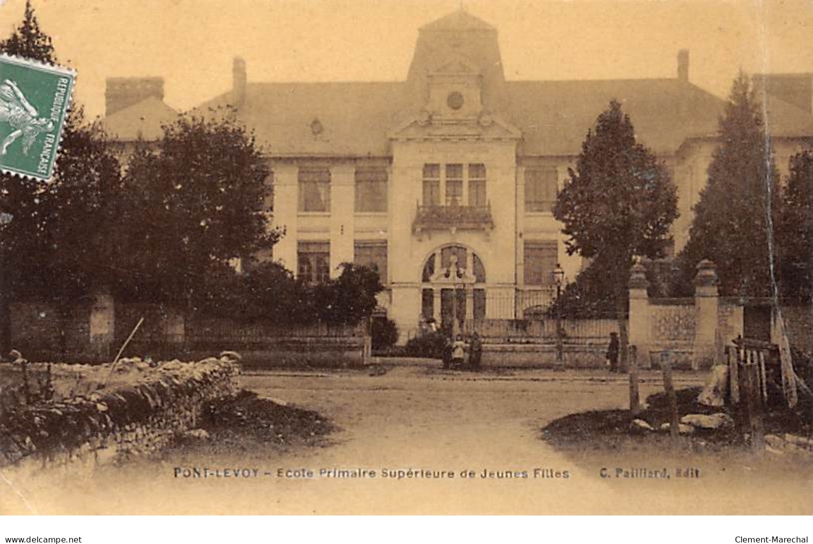 PONT LEVOY - Ecole Primaire Supérieure De Jeunes Filles - Très Bon état - Other & Unclassified