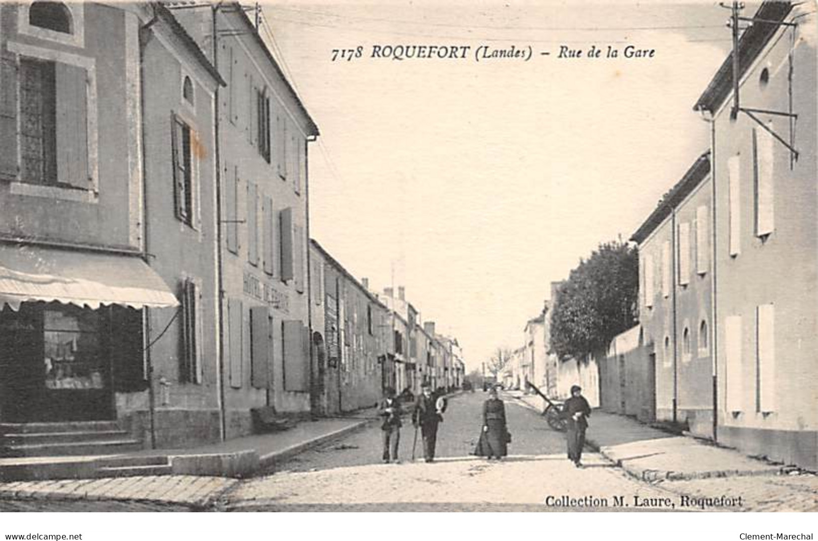 ROQUEFORT - Rue De La Gare - Très Bon état - Roquefort