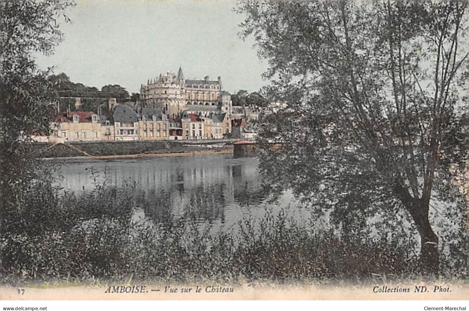 AMBOISE - Vue Sur Le Château - Très Bon état - Amboise