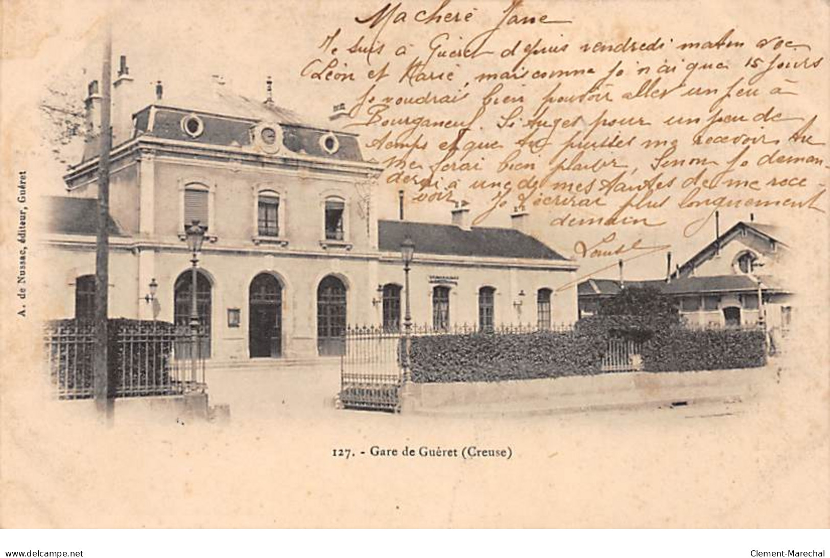 Gare De GUERET - Très Bon état - Guéret