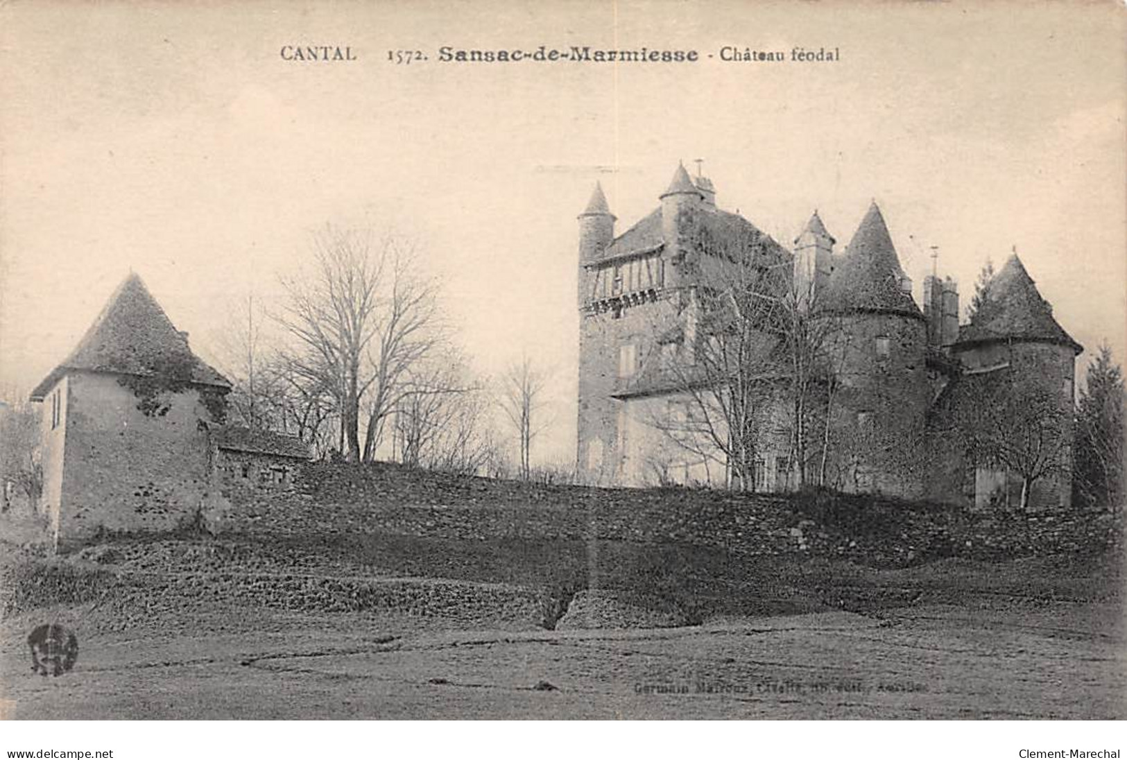 SANSAC DE MARMIESSE - Château Féodal -très Bon état - Autres & Non Classés