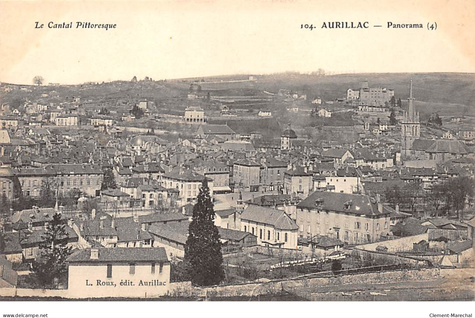 AURILLAC - Panorama - Très Bon état - Aurillac