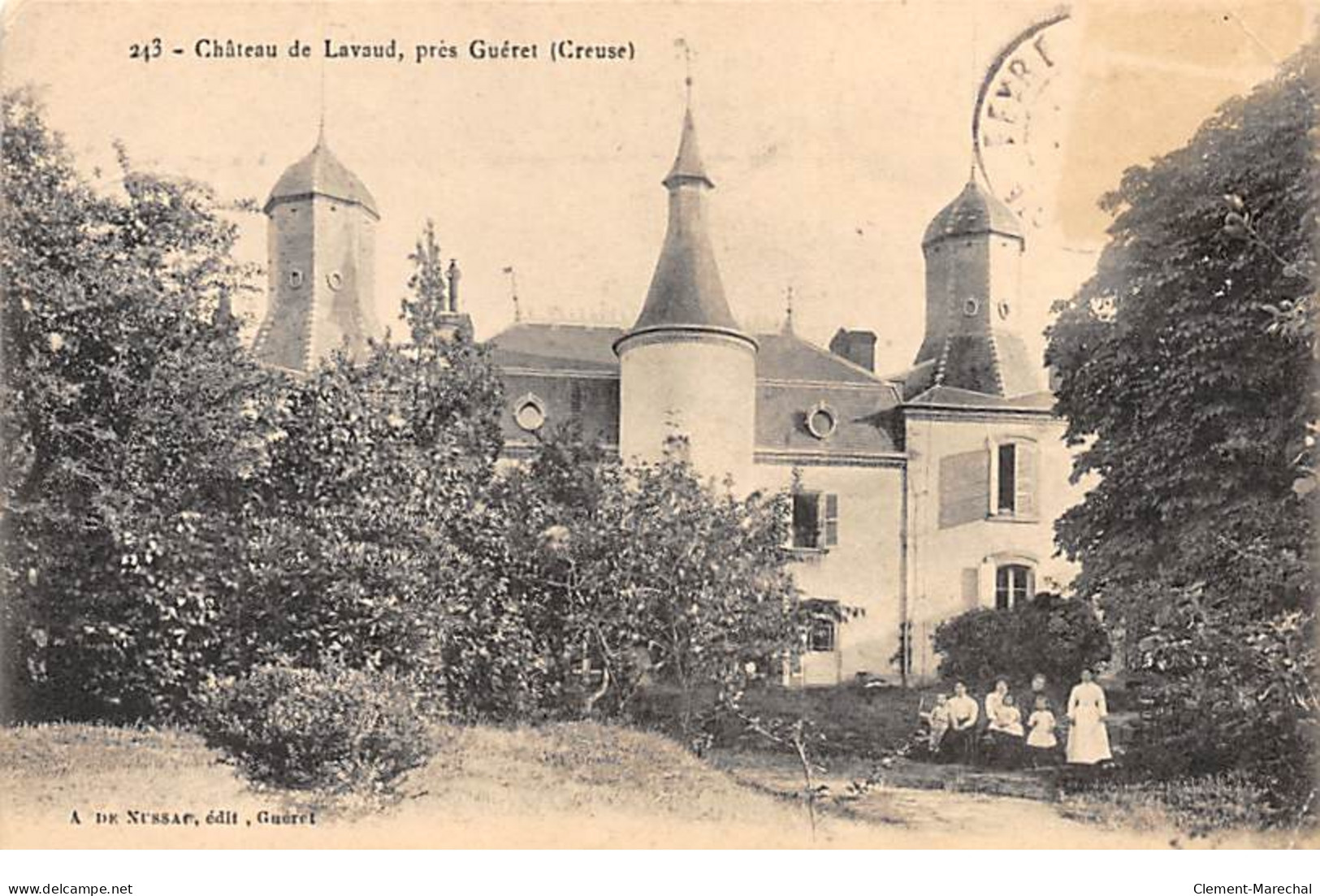 Château De LAVAUD Près Guéret - Très Bon état - Other & Unclassified