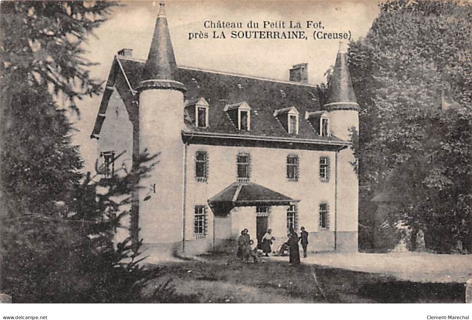 Château Du Petit La Fot , Près La Souterraine - Très Bon état - Sonstige & Ohne Zuordnung