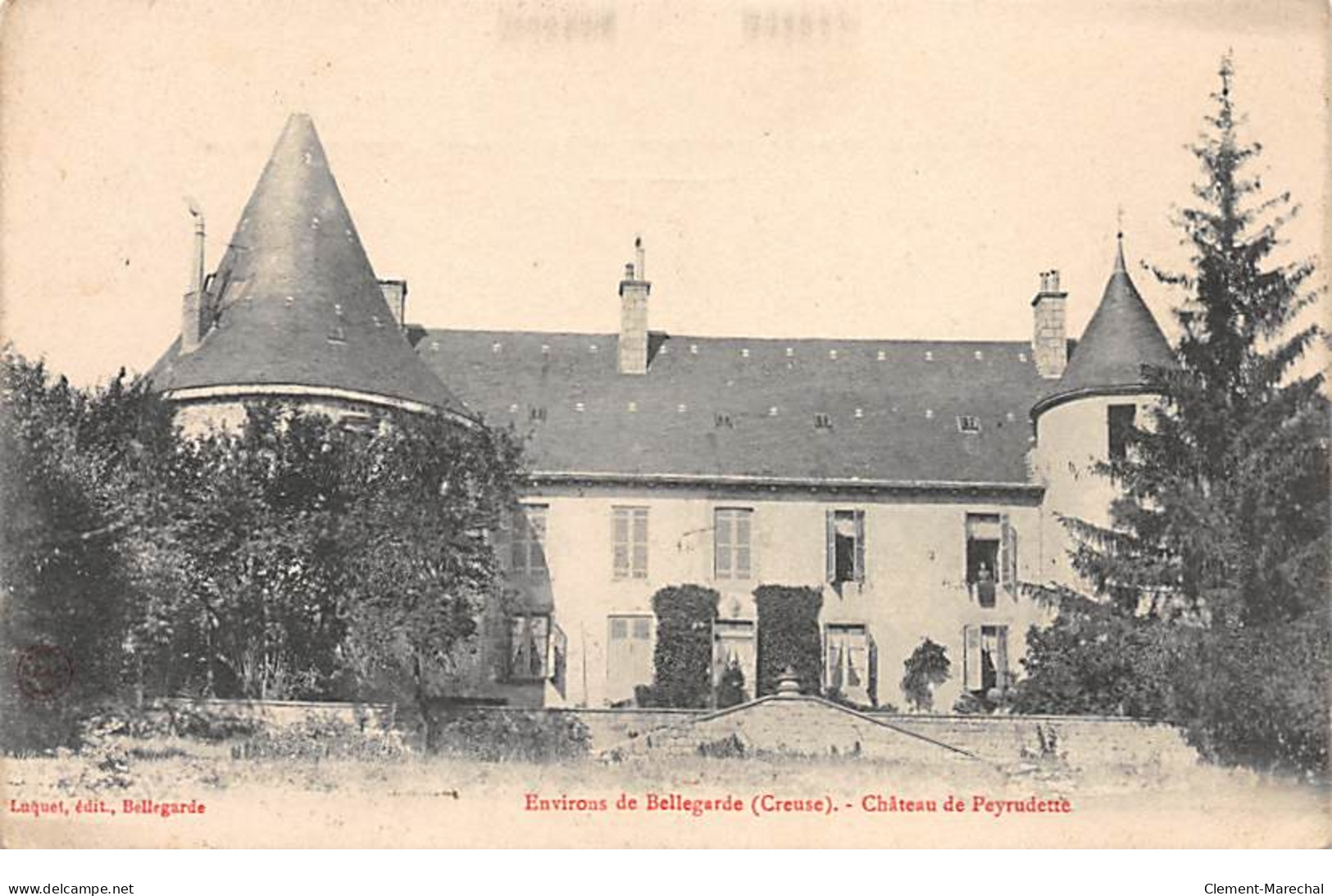 Environs De Bellegarde - Château De Peyrudette - Très Bon état - Other & Unclassified