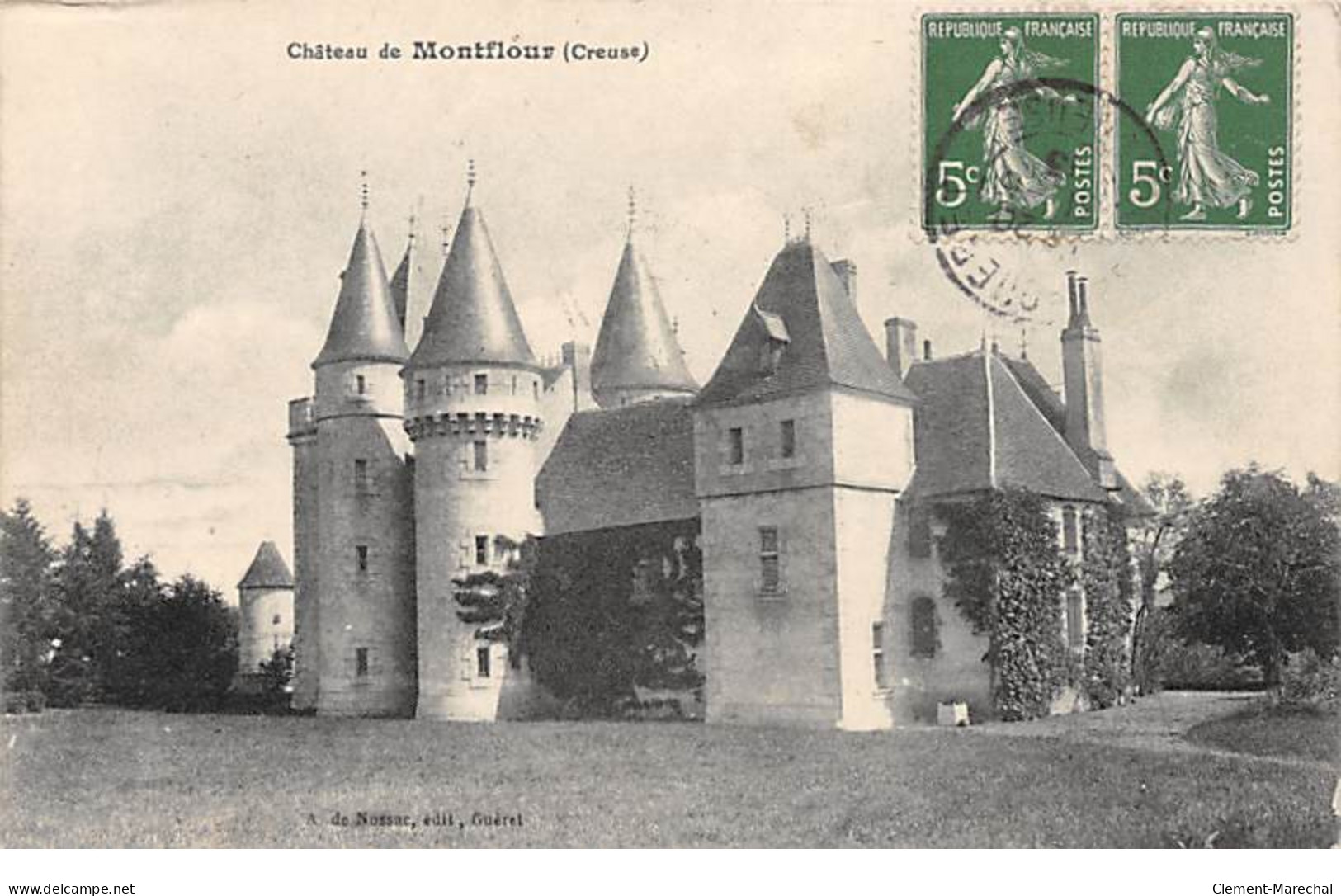 Château De MONTFLOUR - état - Other & Unclassified